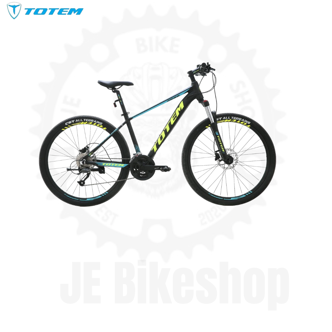 TOTEM MUSKETEER ALIVIO HYDRAULIC 29ER BIKE BLACK GREEN