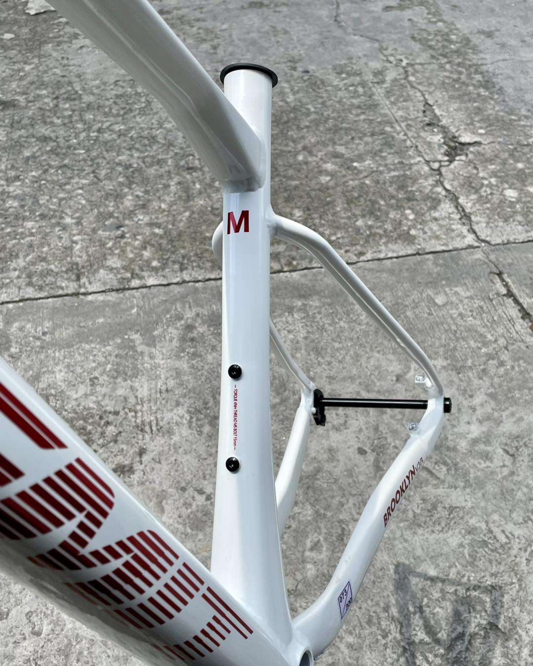 Sagmit Brooklyn V3R tapered 29-inch mountain bike frame with freebies