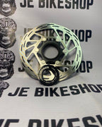 ZRACE direct mount centerlock 140mm rotor for disc brakes.