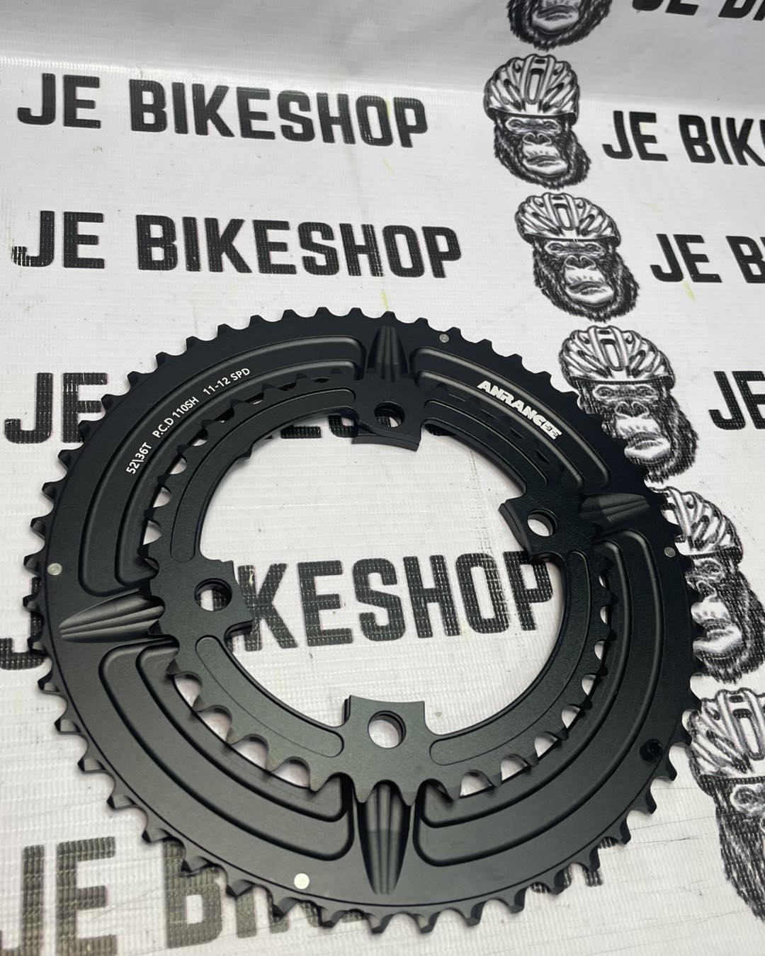ZRACE / Anrancee 110 BCD 4-hole chainring 36-52T for cycling drivetrain upgrade