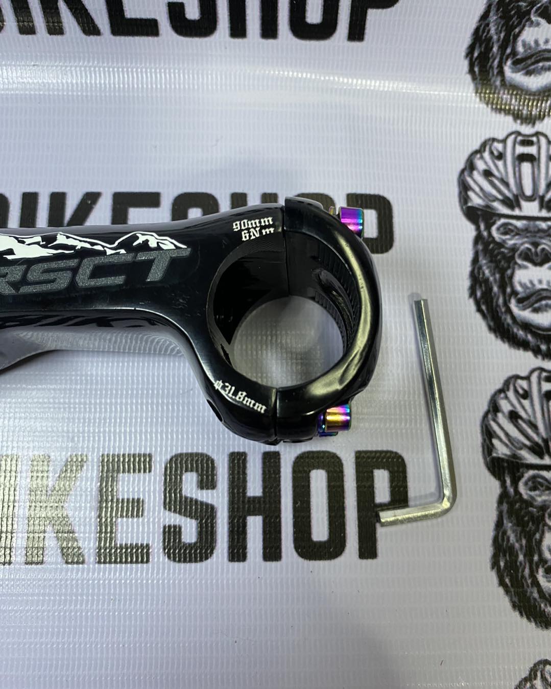 KRSCT bike stem -20° available in 90mm and 100mm