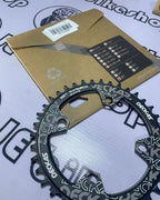 Durable 94/96 BCD narrow wide chainring for road and MTB bikes.