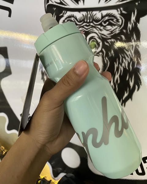 RAPHA x CamelBak original cycling bottle with Jet Valve and easy squeeze.