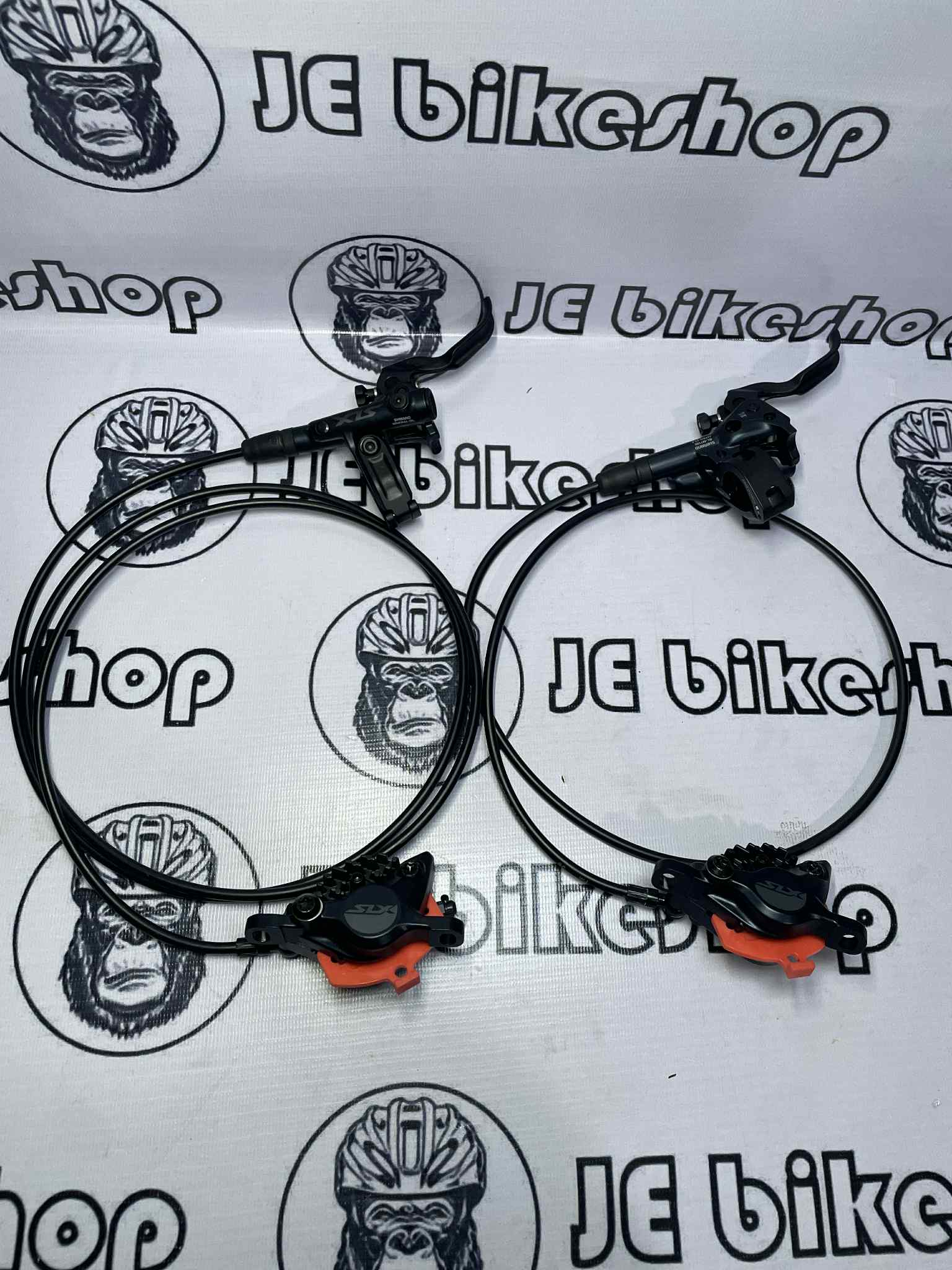 SHIMANO M7100 SLX BRAKESET WITH COOLING FIN