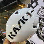 KASK Utopia cycling helmet in white for road biking