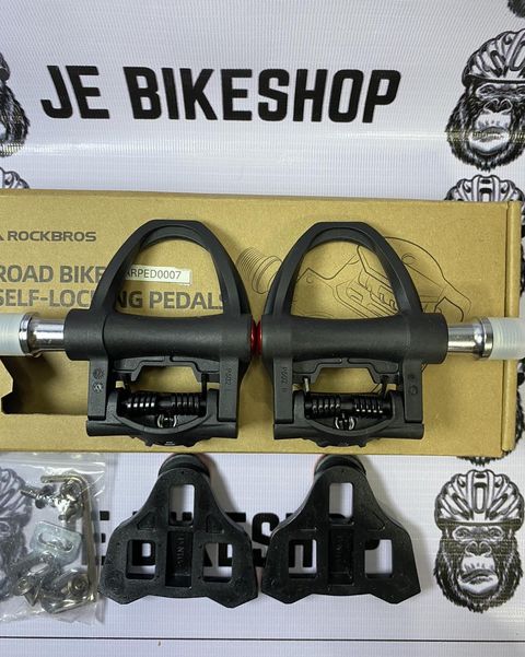RockBros road bike cleats pedal for cycling shoes.