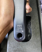 High-quality Shimano Deore XT crankset, optimized for mountain bikes