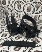 Clamp type chain guide for bikes, adjustable for precise chain alignment