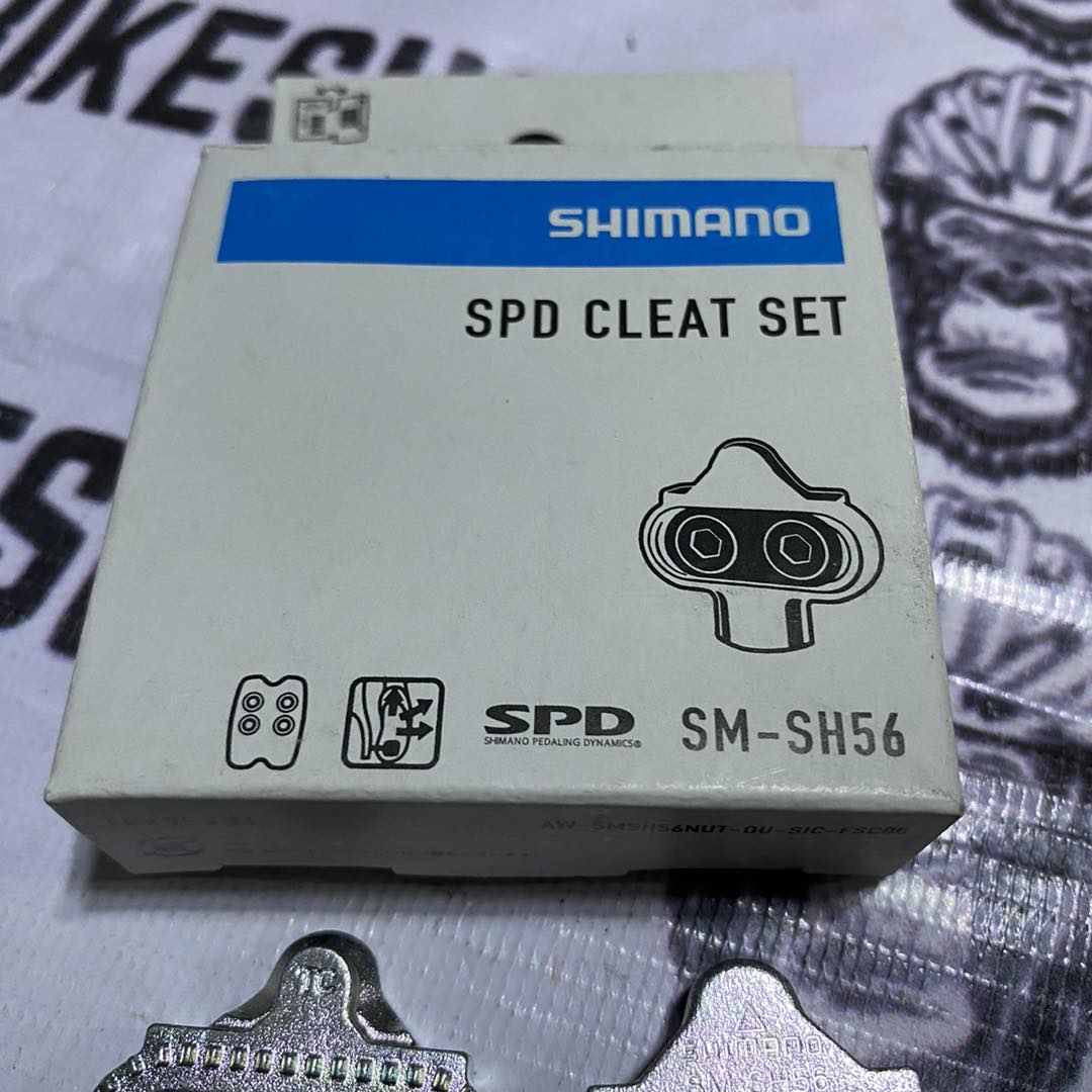 Shimano SH-51 and SH-56 cleats for SPD pedal systems