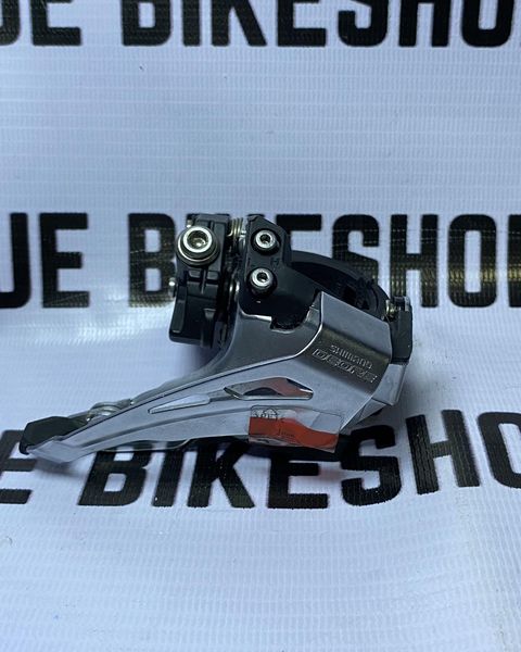 Shimano Deore FD-M618-L low clamp top swing front derailleur for 2x10-speed
