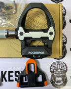 High-quality RockBros road bike cleats pedal, performance-ready.