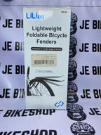 Lightweight foldable bicycle fender for MTB and road bikes.