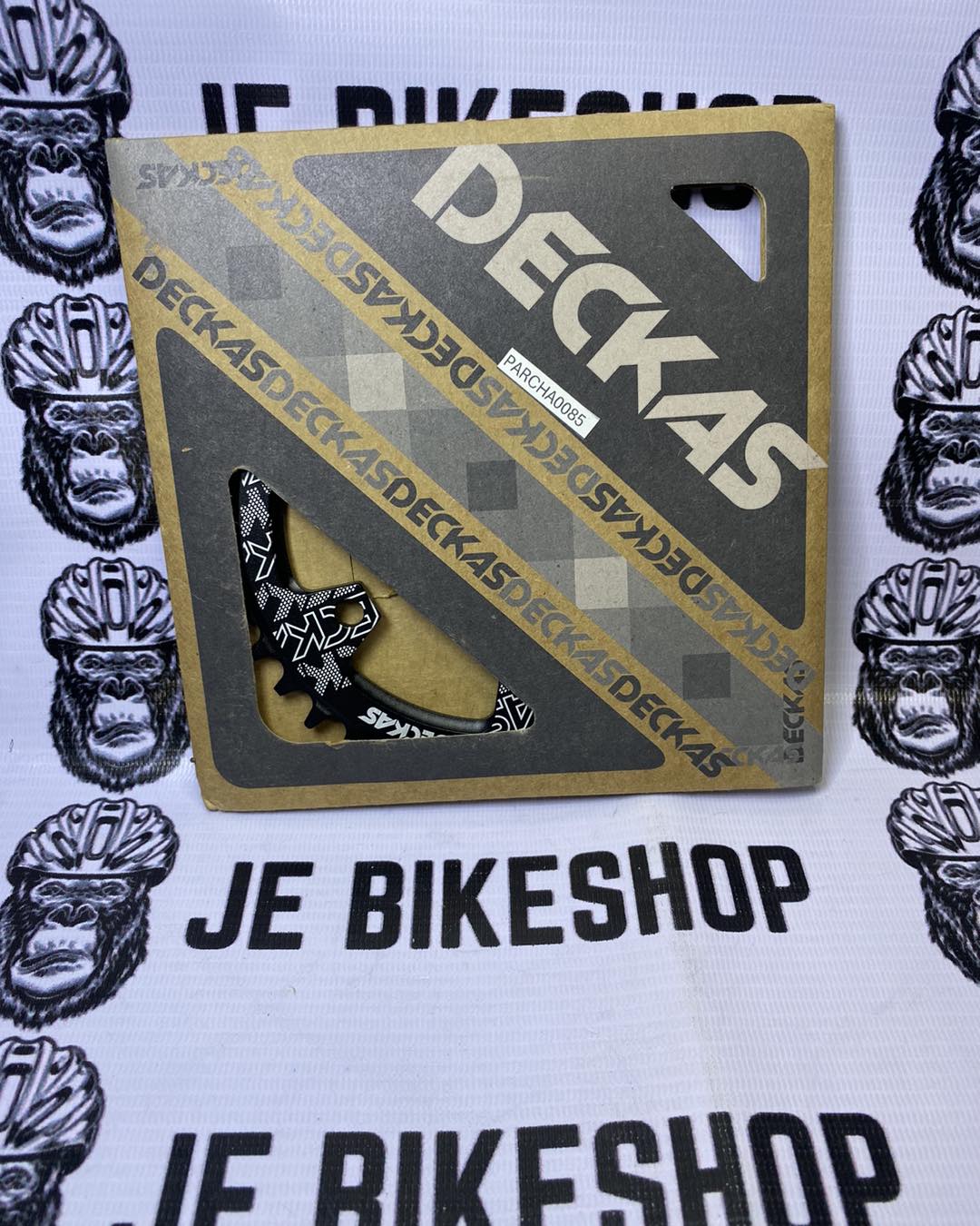 Black Deckas 96 BCD chainring 4 bolts asymmetric design