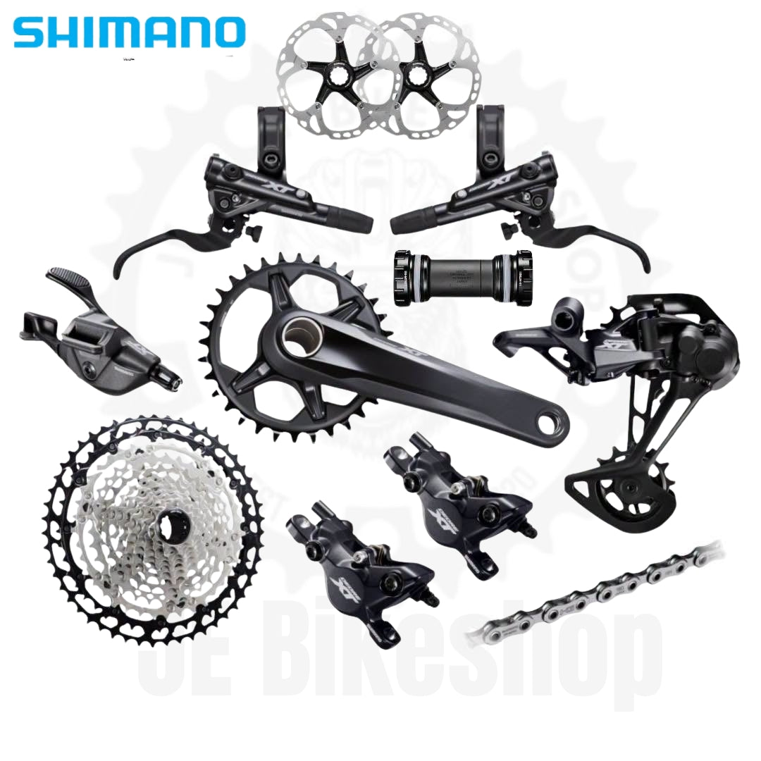 SHIMANO DEORE XT M8100 GROUPSET AND M8120 CRANKSET