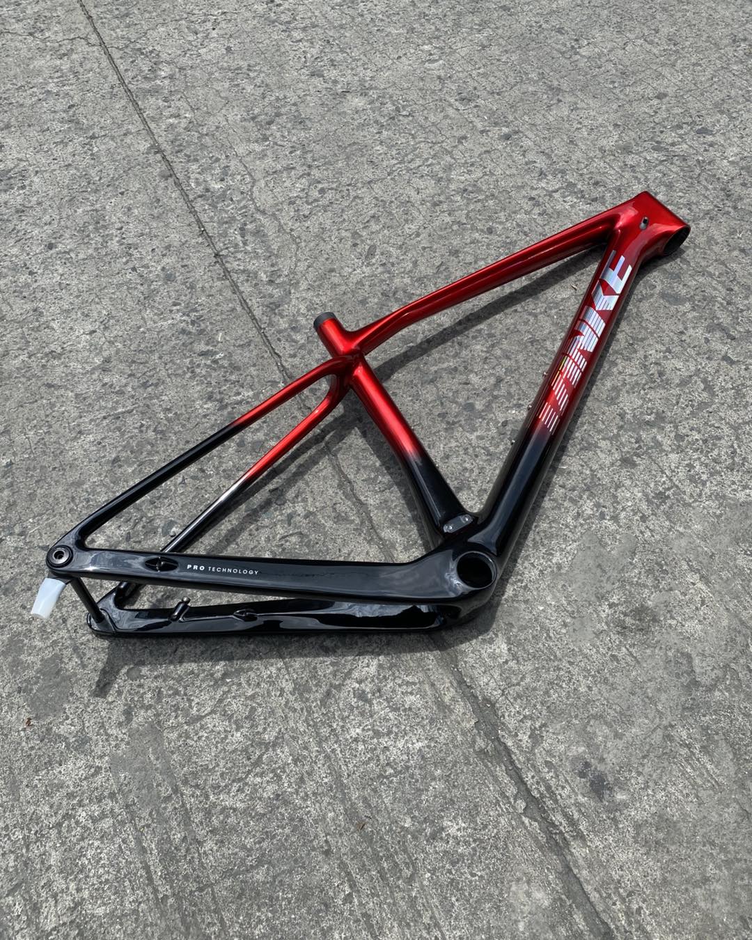 Tanke TK5 full carbon 29er frame, red black, boost, size Small & Medium