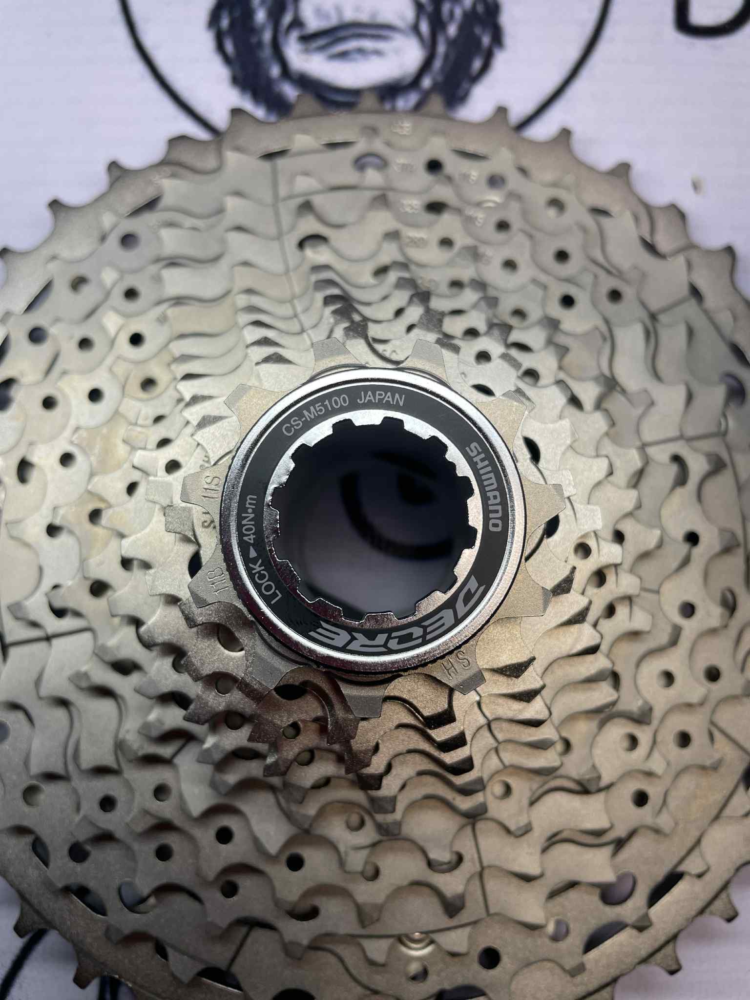 STRAIGHT M5100 11 SPEED UPKIT WITH M5100 COGS 42T AND SHIMAN0 HG601 11S CHAIN