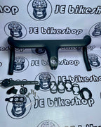 Road bike integrated carbon handlebar KOCEVLO 100x400mm black.