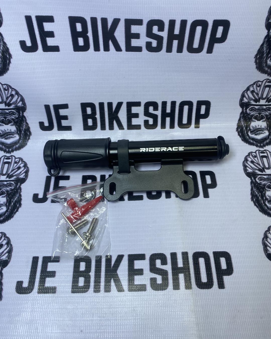 Riderace mini hand pump pocket-size bicycle inflator