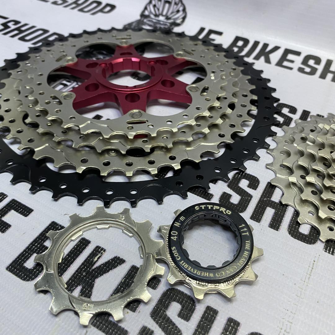 Shimano Deore M6100 12 speed MTB cassette and drivetrain upkit 11-50T