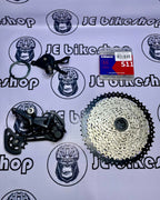Shimano M5100 upkit with Tanke chain and TT Pro 11-50T cassette