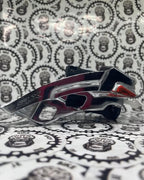 Shimano SLX FD-M670-A 3x front derailleur, top swing design.