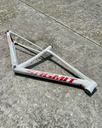 Sagmit Brooklyn V3R MTB frame 29-inch, white/red, tapered head tube