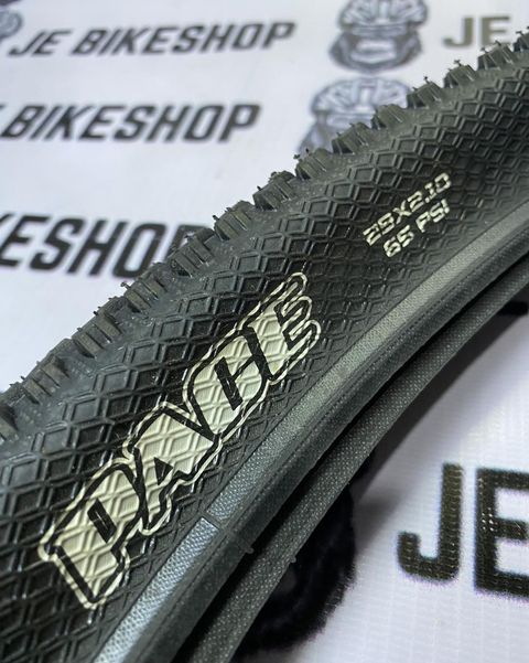 Maxxis Pace MTB tire, 29-inch, 2.10 width, yellow and white branding