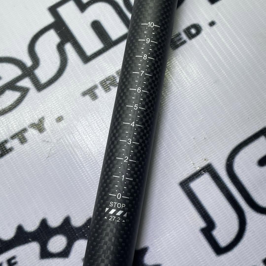 RIRO SL SPEED 27.2 X 400MM SETBACK  CARBON SEATPOST LIGHT WEIGHT 150 G