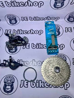Shimano Deore M4120 10 speed upkit with M4100 42T cogs and Shimano 10-11S chain