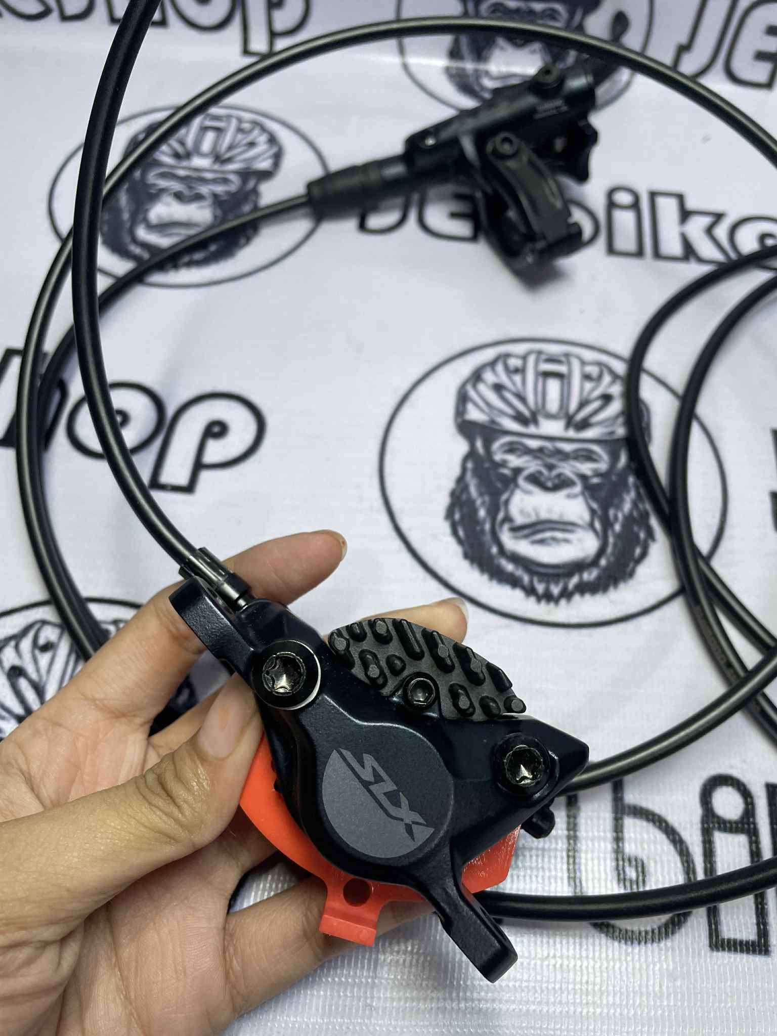 SHIMANO M7100 SLX BRAKESET WITH COOLING FIN