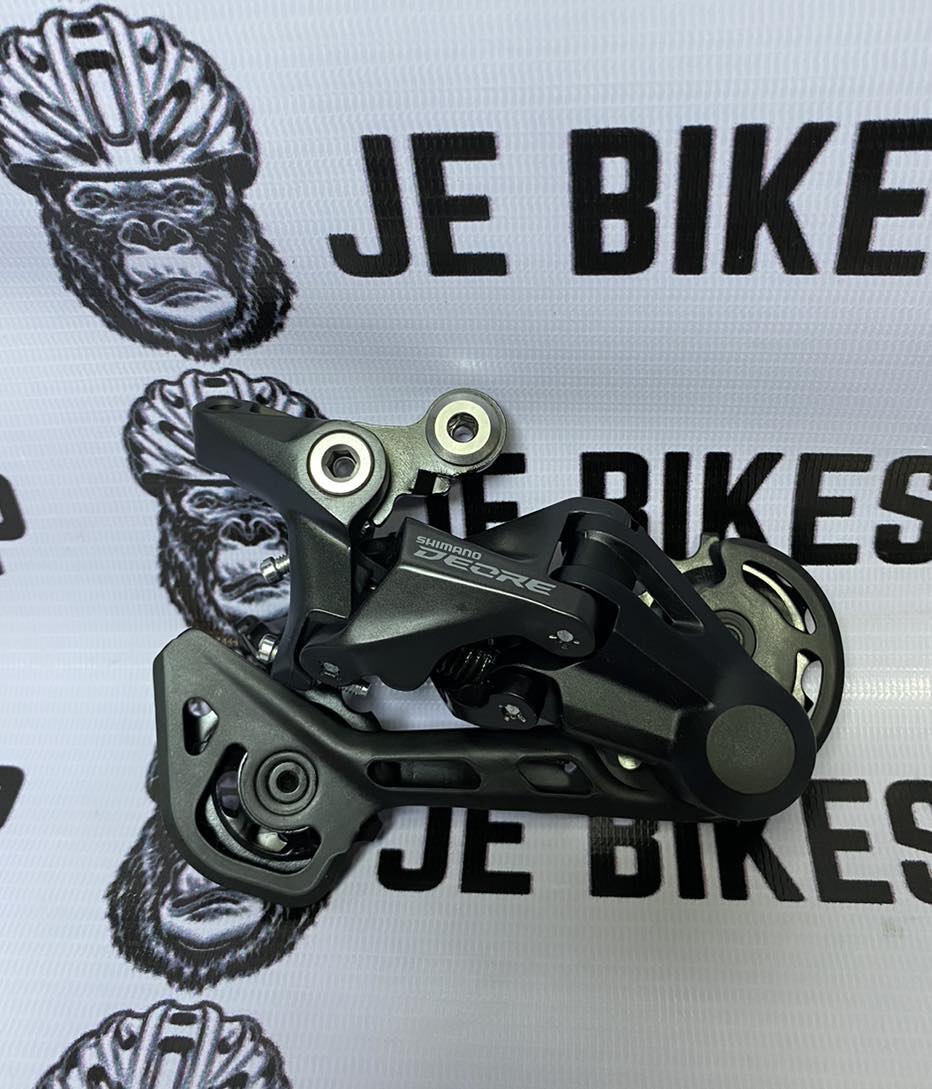 Shimano M4120 10–11 speed derailleur and M4100 10S shifter