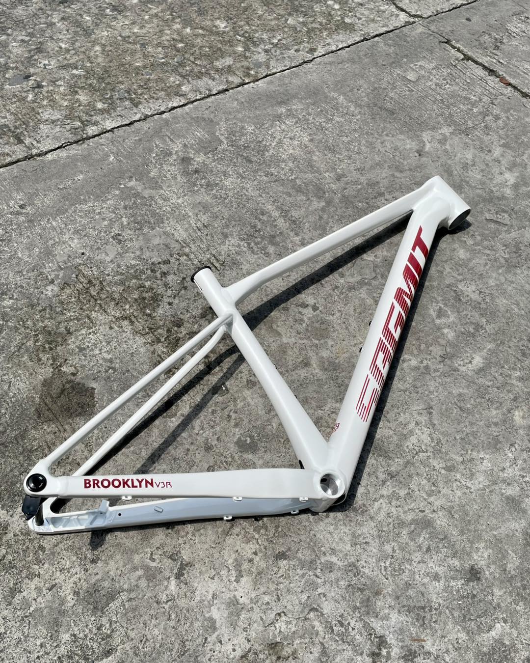 Sagmit Brooklyn V3R 29er frame with included headset and thru axle
