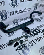 KOCEVLO carbon integrated drop bar, 100mm stem, 400mm width.