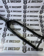 Glossy black 27.2 Lutu Wang mountain bike fork, smooth handling