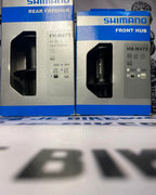 Shimano HBM475 36H quick release hubs set with HyperGlide design