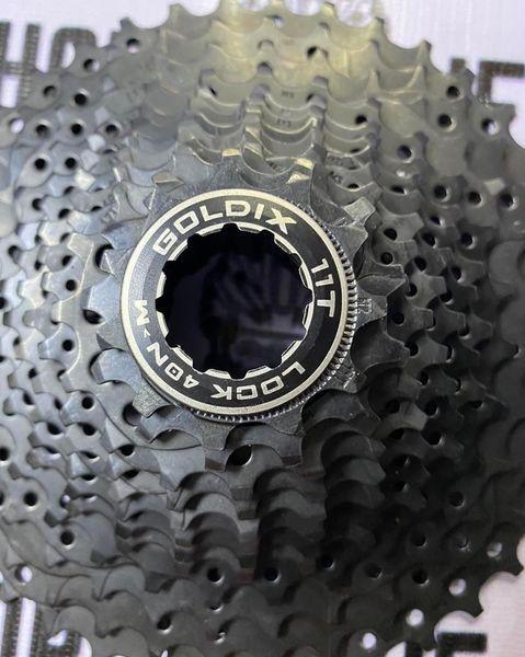 GOLDIX 12S cassette 11-42T compatible with Shimano HG spline.