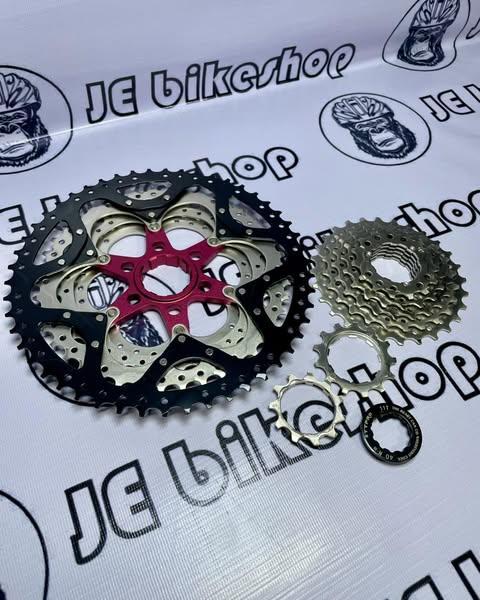 TT Pro wide range cassette compatible with Shimano