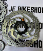 Shimano RT10 Center Lock brake rotor for precise stopping power.