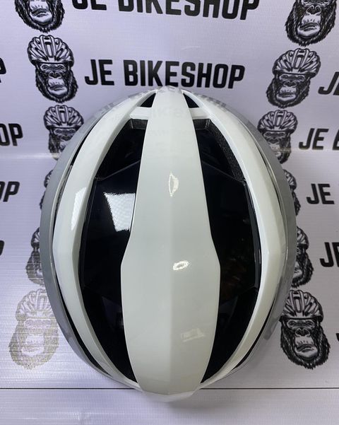 HJC Ibex silver white cycling helmet medium 54-60cm.
