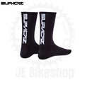 SUPASOX CYCLING SOCKS WHITE BLACK