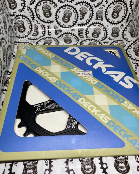 Racework SRAM chainring 3-bolt round 3mm offset lightweight