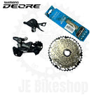 SHIMANO DEORE M5120 RD M5100 SHIFTER W SHIMANO CHAIN & SUNSHINE LIGHTWEIGHT 11-42T  COGS 11S UPKIT