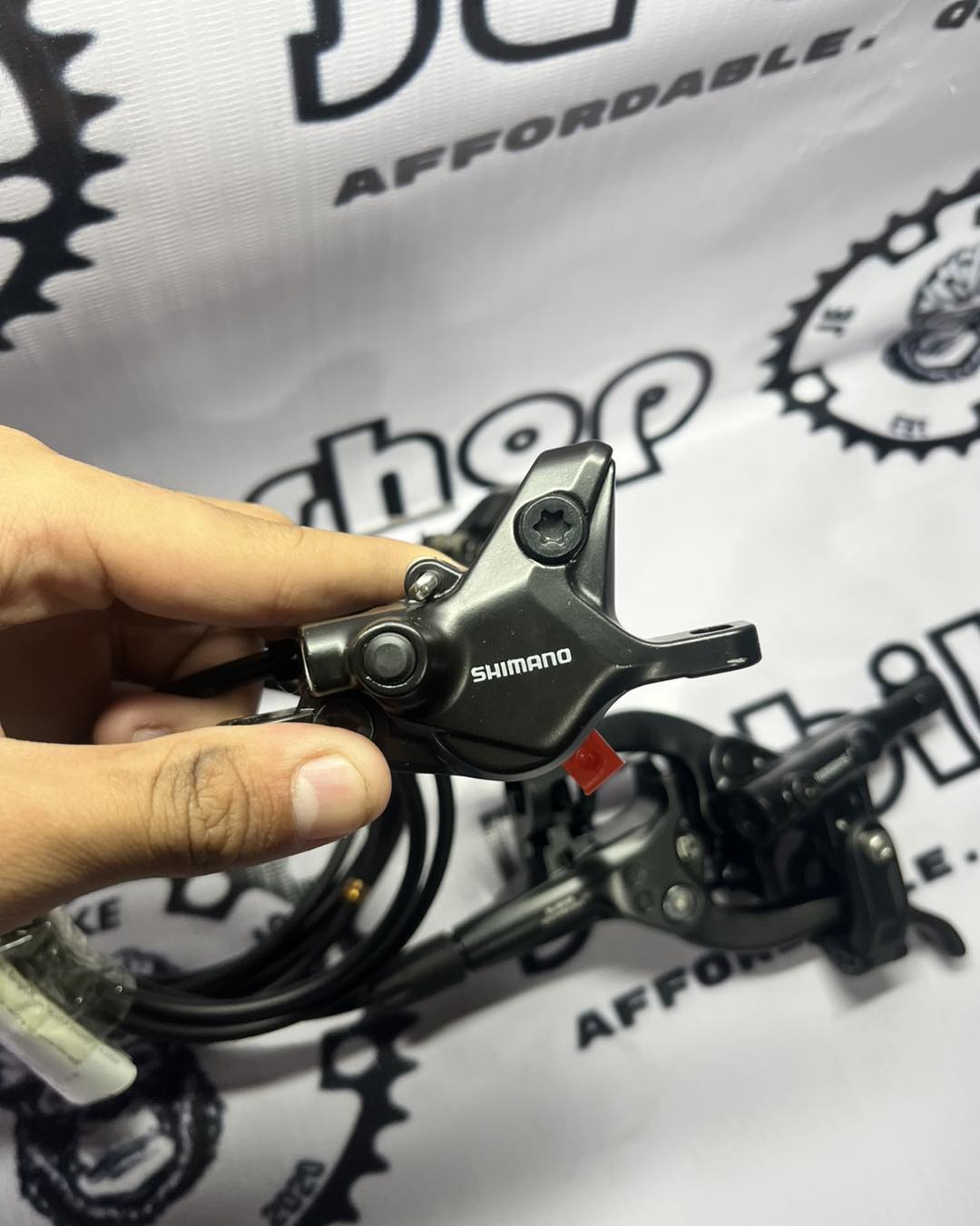 SHIMANO BL- M4100 DEORE HYDRAULIC DETACHED LEVER EXTERNAL ROUTING  BRAKE SET