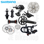 SHIMANO M6100 GROUPSET WITH M6200 CRANK SET