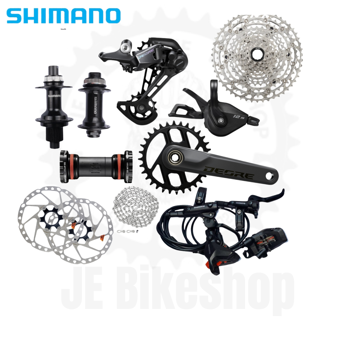 SHIMANO M6100 GROUPSET WITH M6200 CRANK SET