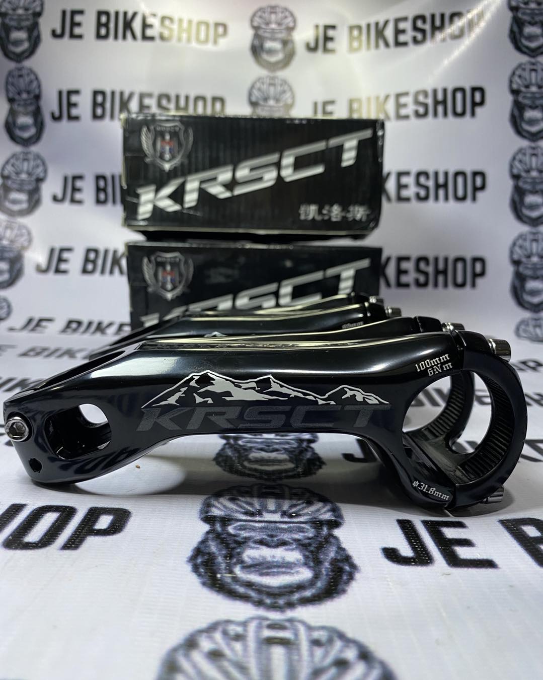 KRSCT STEM WITH BOX -20° AVAILABLE IN 90 AND 100MM (MYSTERY BOLT COLOR)