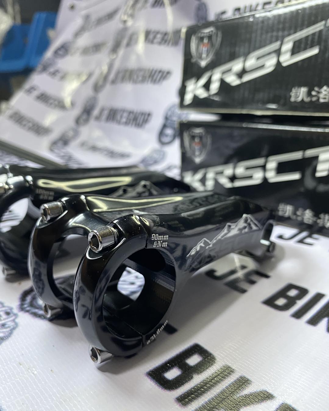 KRSCT STEM WITH BOX -20° AVAILABLE IN 90 AND 100MM (MYSTERY BOLT COLOR)