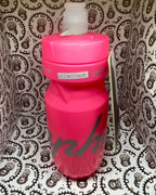 RAPHA X CAMELBACK JET VALVE “ FILL LEAD TO THIS POINT “ HOT PINK  CYCLING WATER BOTTLE ( )