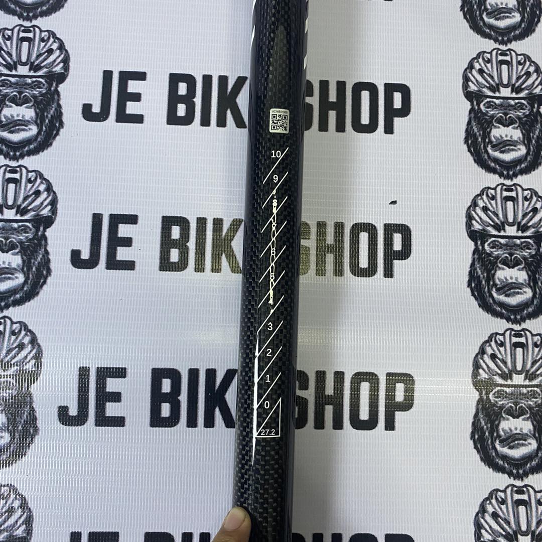 EC90 SEATPOST 27.2 ( 0 SETBACK  ) GLOSSY BLACK