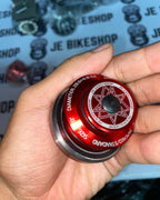 MOUNTAINPEAK HS 08 RED INTEGRATED TAPERED HEADSET RED “ 41.8 x 52 BEARING SIZE“